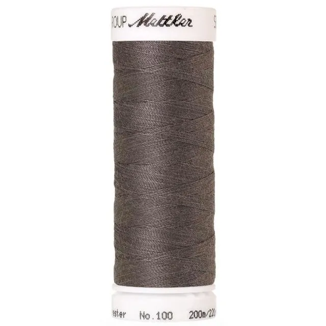 mettler-seralon-fil-coudre-200-m-gris-415-sturmgrau image 1