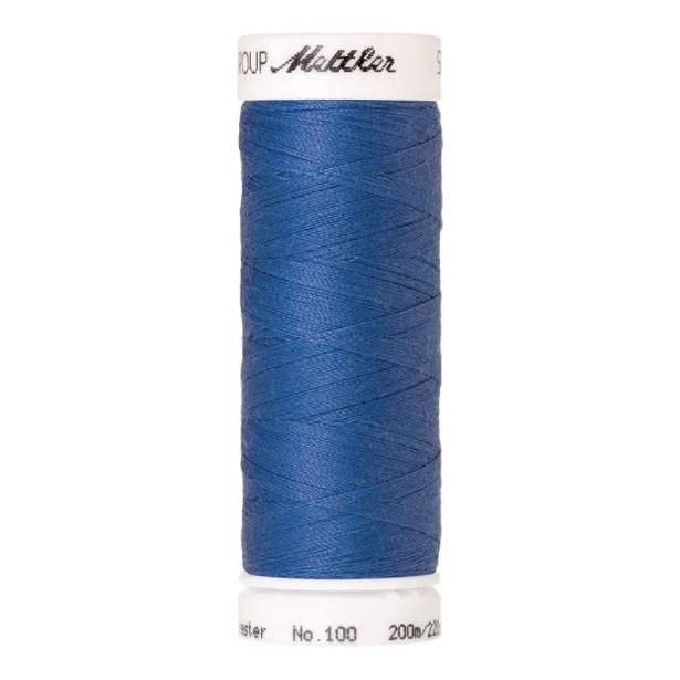 ikat-e-mercerie-fil-mettler-seralon-1315-bleu-200-m image 1