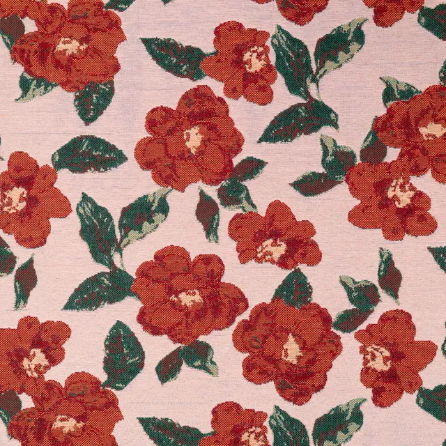 ikat-e-tissus-jacquard-cam-lia-rose-fleur-veste-tenue image 1