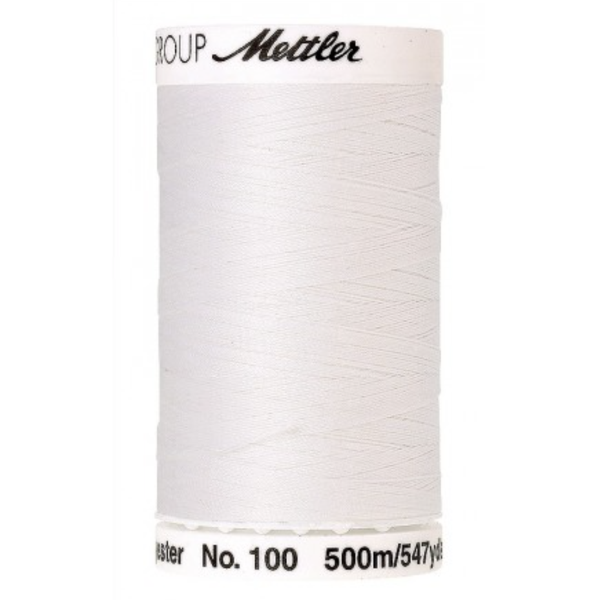 ikat-e-mercerie-fil-mettler-seralon-500m-blanc-2000 image 1