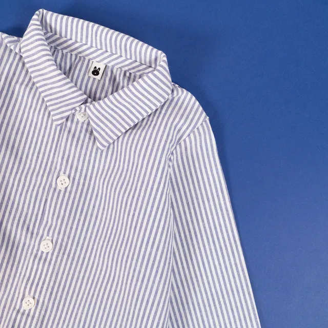 ikat-e-tissus-popeline-ray-e-bleu-lavande-blanc image 1