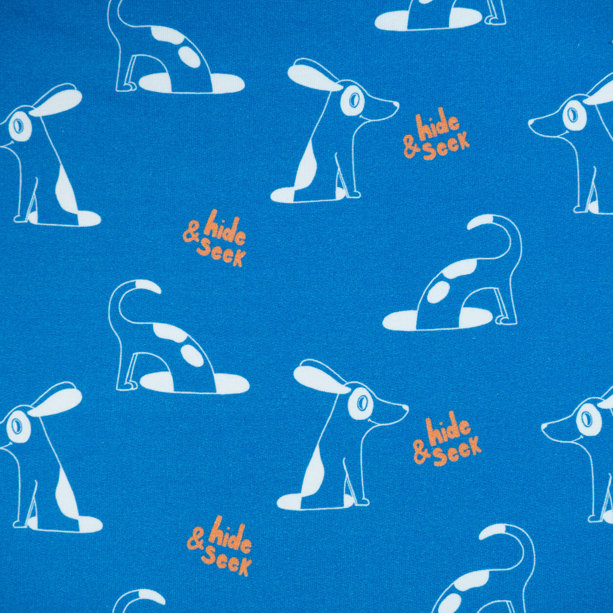 ikat-e-hide-and-seek-tissu-sweat-bleu-vif image 1