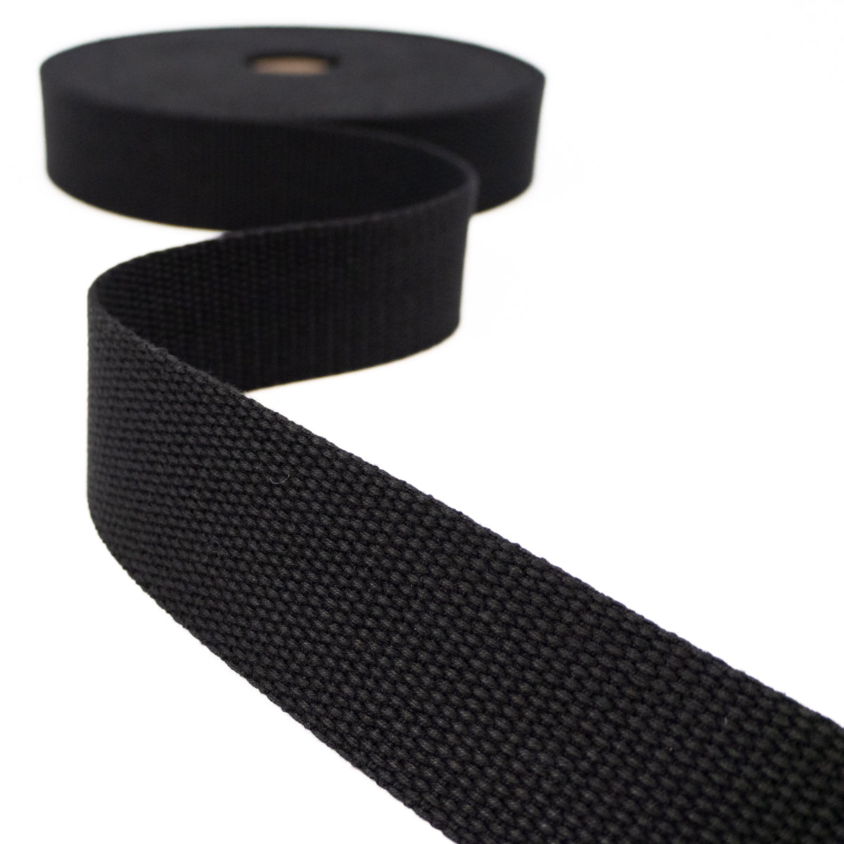 ikat-e-mercerie-sangle-coton-noir-30-ou-40-mm-m-tre image 1