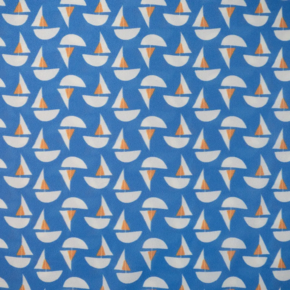 ikat-e-tissus-mojaca-tissu-lycra-bleu-motif-bateau image 1