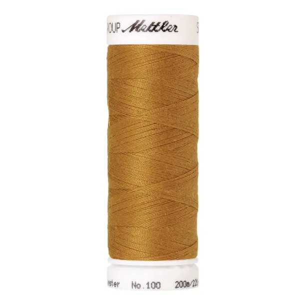 mettler-seralon-fil-coudre-200m-noisette-1130-polyester image 1