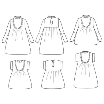 ikat-e-ida-patron-blouse-robe-fille-pdf-col-volant-3-12-ans-2 image 2