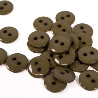 ikat-e-mercerie-bouton-brillant-2-trous-olive-10-12-15-mm image 4