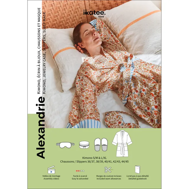 ikat-e-alexandrie-patron-kimono-chambre-papier-4-patrons image 1