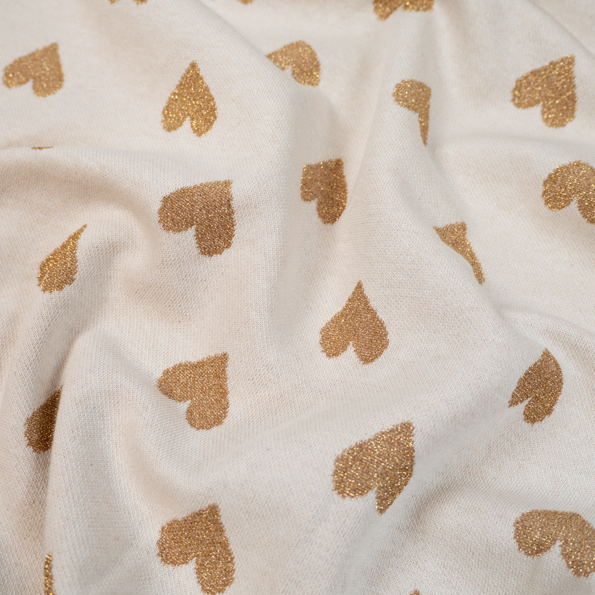 ikat-e-jacquard-maille-tissu-coeurs-lurex-cru-dor image 6
