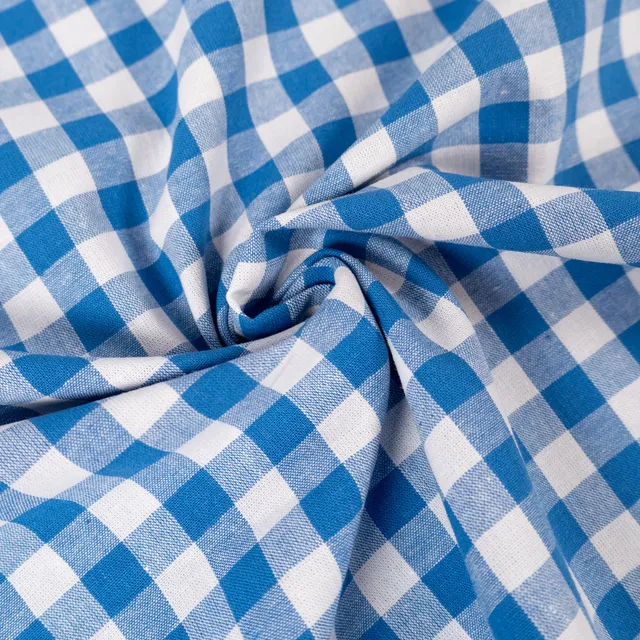 ikat-e-tissus-vichy-carreaux-moyens-tissu-jersey-blue-sky image 1