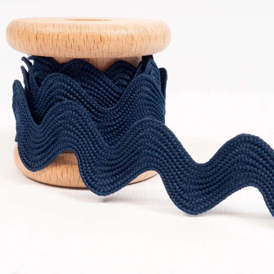 ikat-e-mercerie-ruban-croquet-30-mm-bleu-marine-1-m image 1