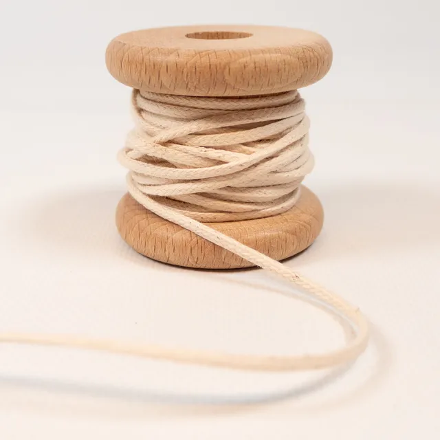 ikat-e-mercerie-cordon-coton-2-mm-cru image 1