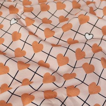 ikat-e-tissus-jersey-bio-arty-hearts-rose-coeurs image 5