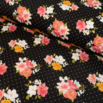 ikat-e-tissus-jersey-viscose-polka-bloom-noir image 5