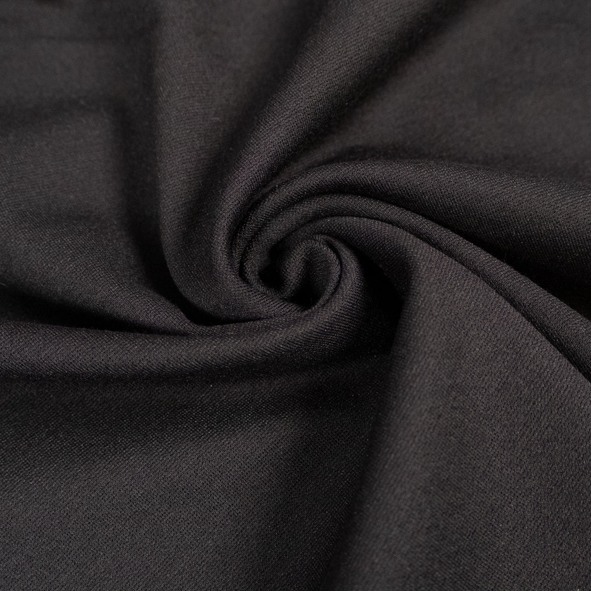 ikat-e-tissus-coupon-tricot-milano-noir-340-g-m image 1
