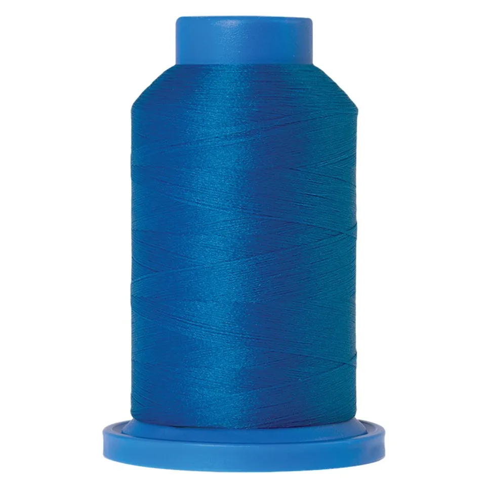 ikat-e-mercerie-fil-mousse-seraflock-337-bleu-1000-m image 1