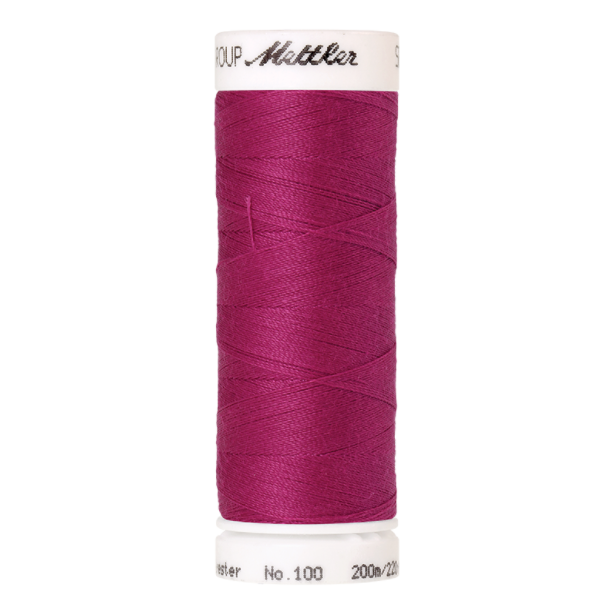 mettler-seralon-fil-coudre-200m-1417-rose-fuchsia-polyester image 1
