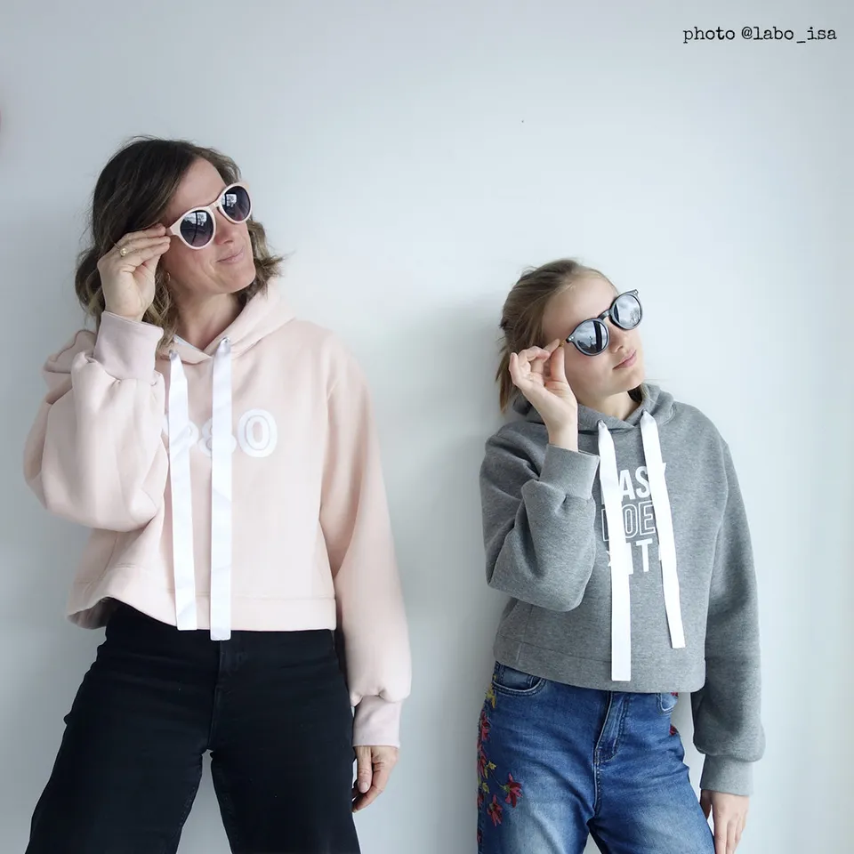 ikat-e-vancouver-duo-sweat-patron-pdf-femme-enfant-capuche image 1