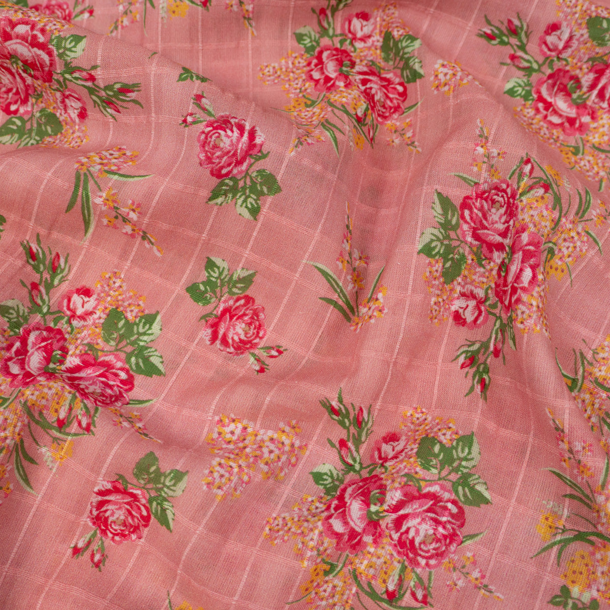 ikat-e-tissus-lottie-voile-de-coton-rose-transparent image 1