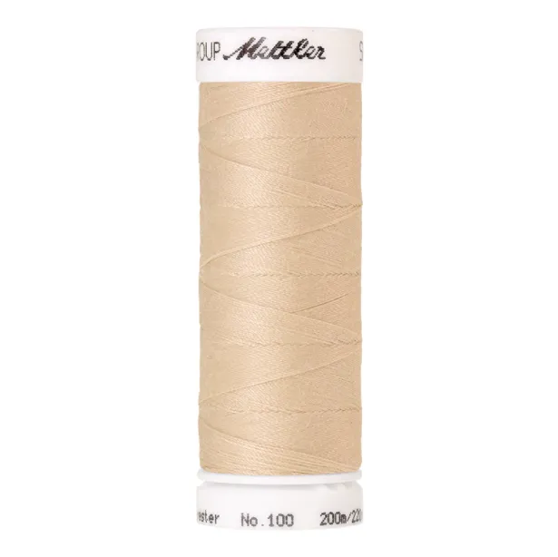 mettler-seralon-fil-coudre-200-m-beige-1453 image 1