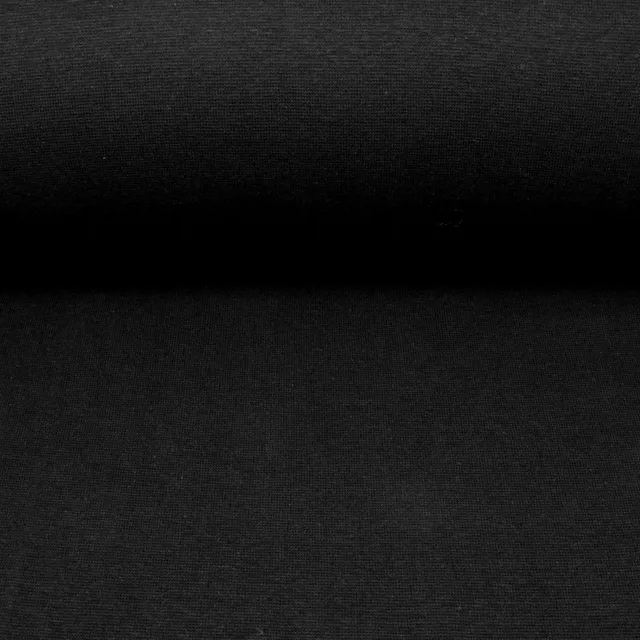 ikat-e-bord-c-te-tissu-maille-noir-coton-extensible-235-g image 1