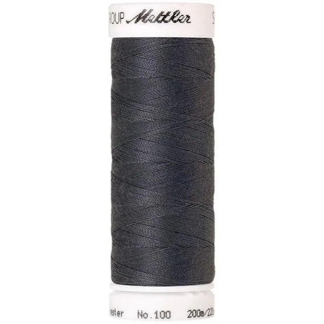 mettler-seralon-fil-coudre-200-m-bleu-gris-878 image 1
