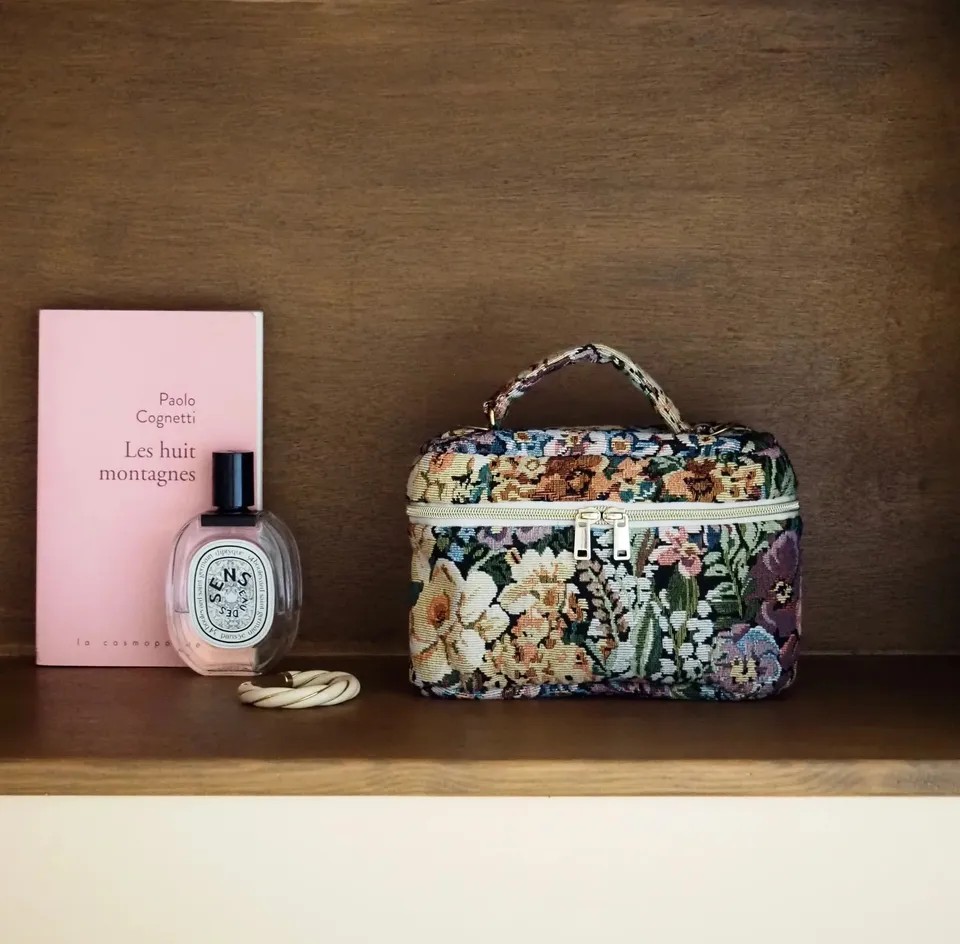 ikat-e-kits-bristol-pdf-petit-sac-jacquard-jardin-secret image 1