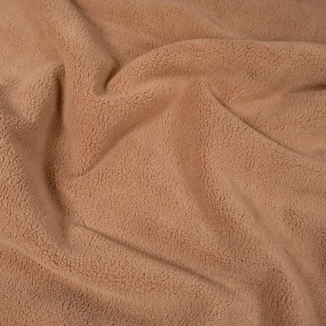 ikat-e-tissu-micro-polaire-camel-uni image 1