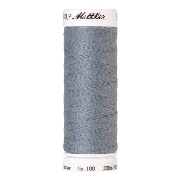 mettler-seralon-42-fil-coudre-bleu-gris-200-m-polyester image 1