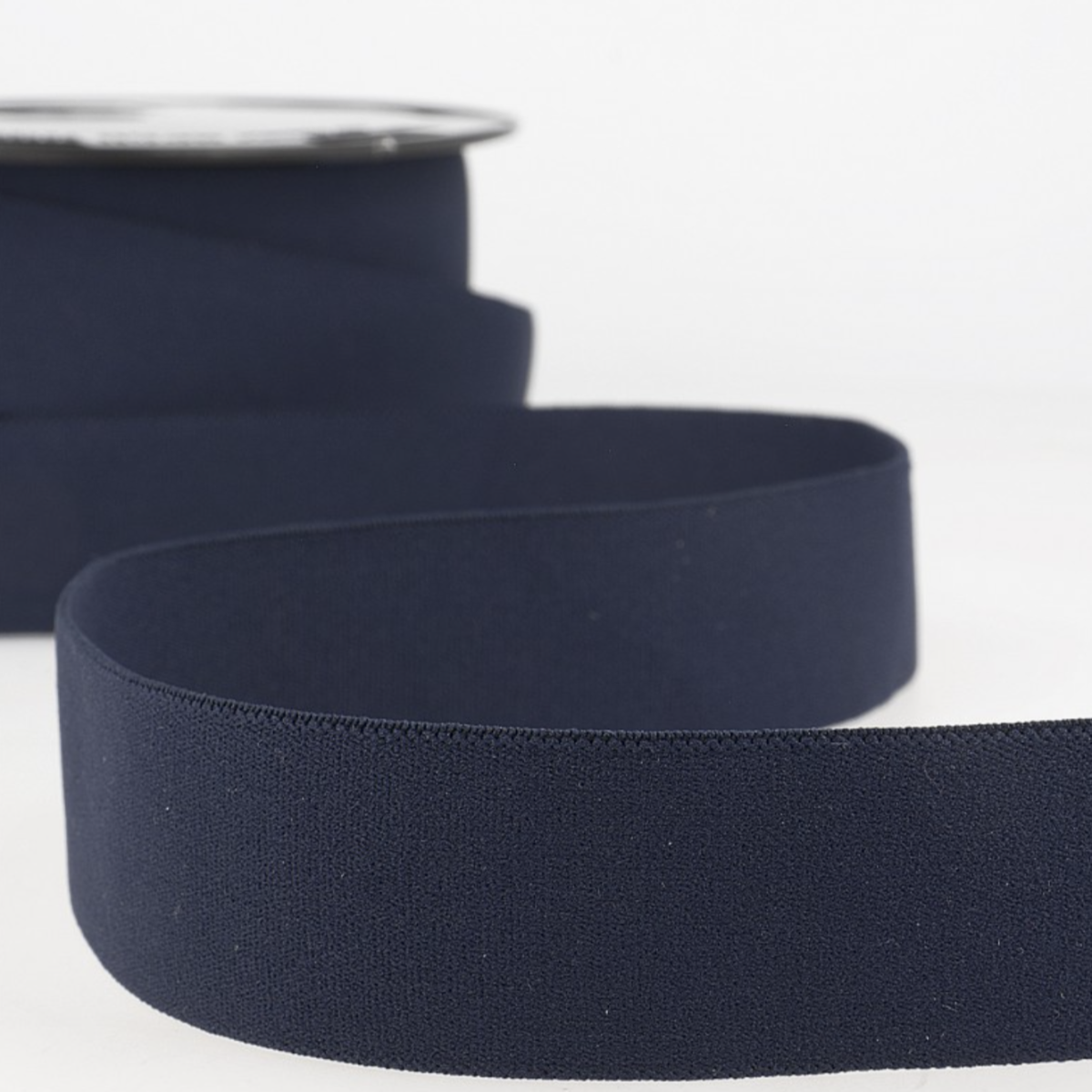ikat-e-lastique-boxer-25-mm-bleu-marine-1-m-souple image 1