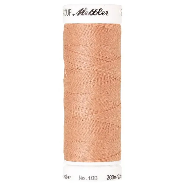 mettler-seralon-78-fil-coudre-200-m-chair-nude-polyester image 1