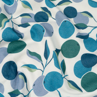 ikat-e-cocktail-tissu-french-terry-bio-blanc-agrumes image 7