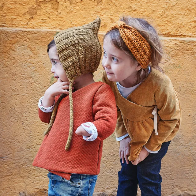 ikat-e-dublin-gilet-et-robe-b-b-patron-pdf-1-mois-4-ans image 1