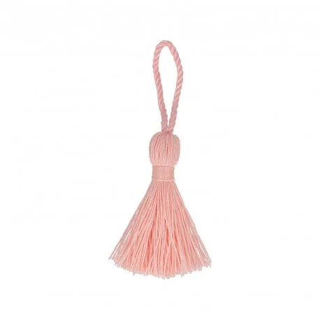 ikat-e-pompon-galon-satin-rose-personnalisation image 1