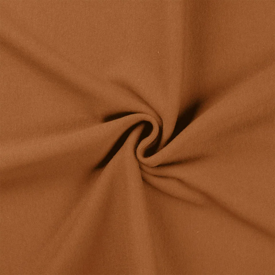 ikat-e-tissus-bord-c-te-caramel-extensible image 1