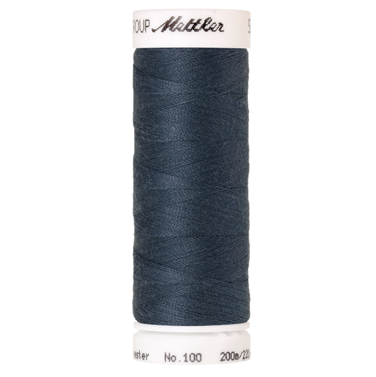 mettler-seralon-fil-coudre-bleu-1275-200-m image 1