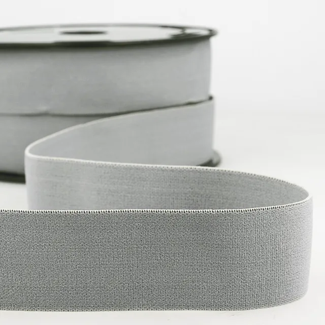 ikat-e-mercerie-lastique-boxer-gris-clair-25-mm-au-m-tre image 1