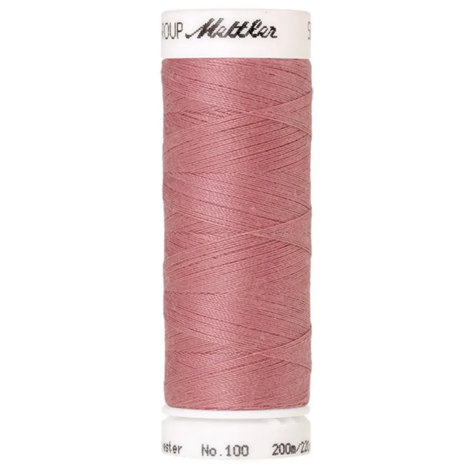 mettler-seralon-fil-coudre-200m-1057-corail-polyester image 1
