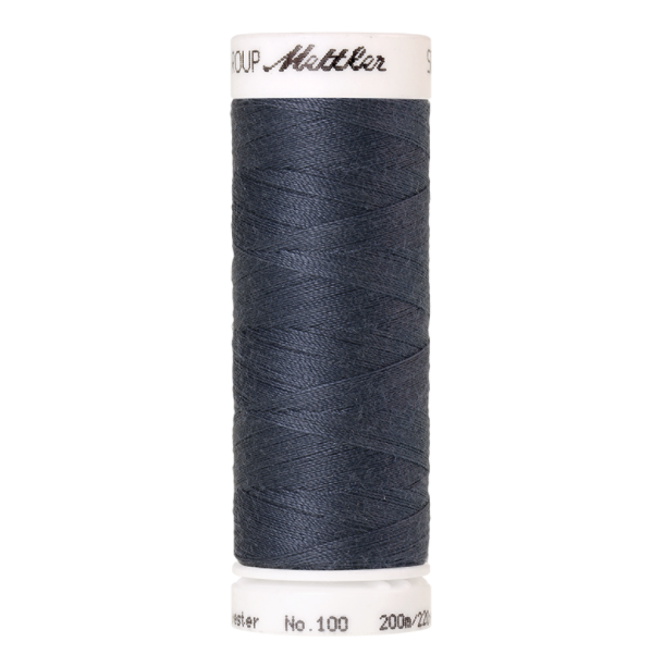 mettler-seralon-fil-coudre-200m-311-gris-bleut-polyester image 1