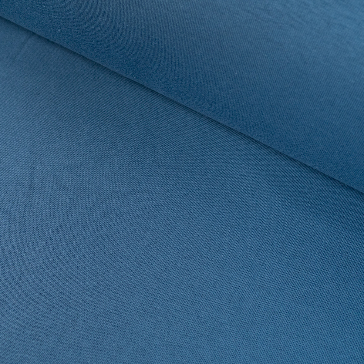 ikat-e-tissus-sweat-pais-bleu-coton-uni image 4