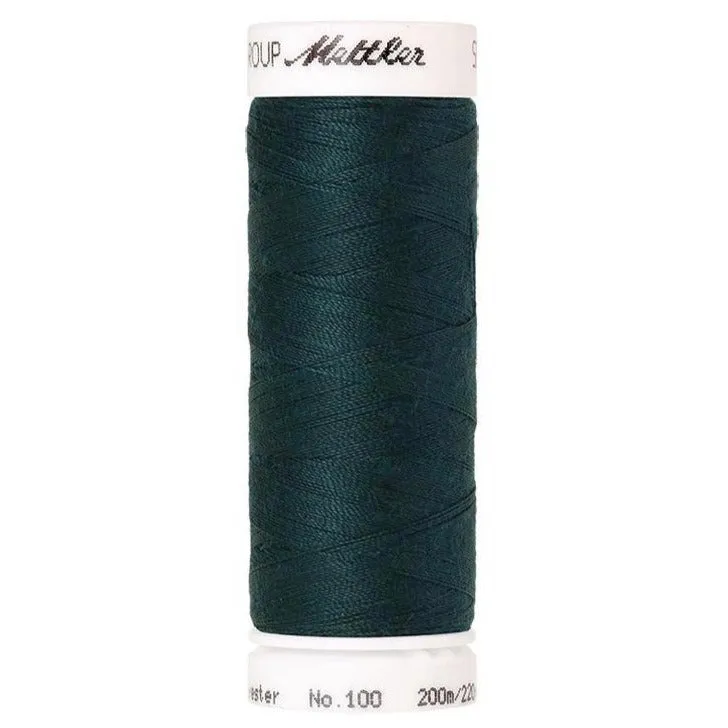 mettler-seralon-1094-fil-coudre-vert-200-m-polyester image 1