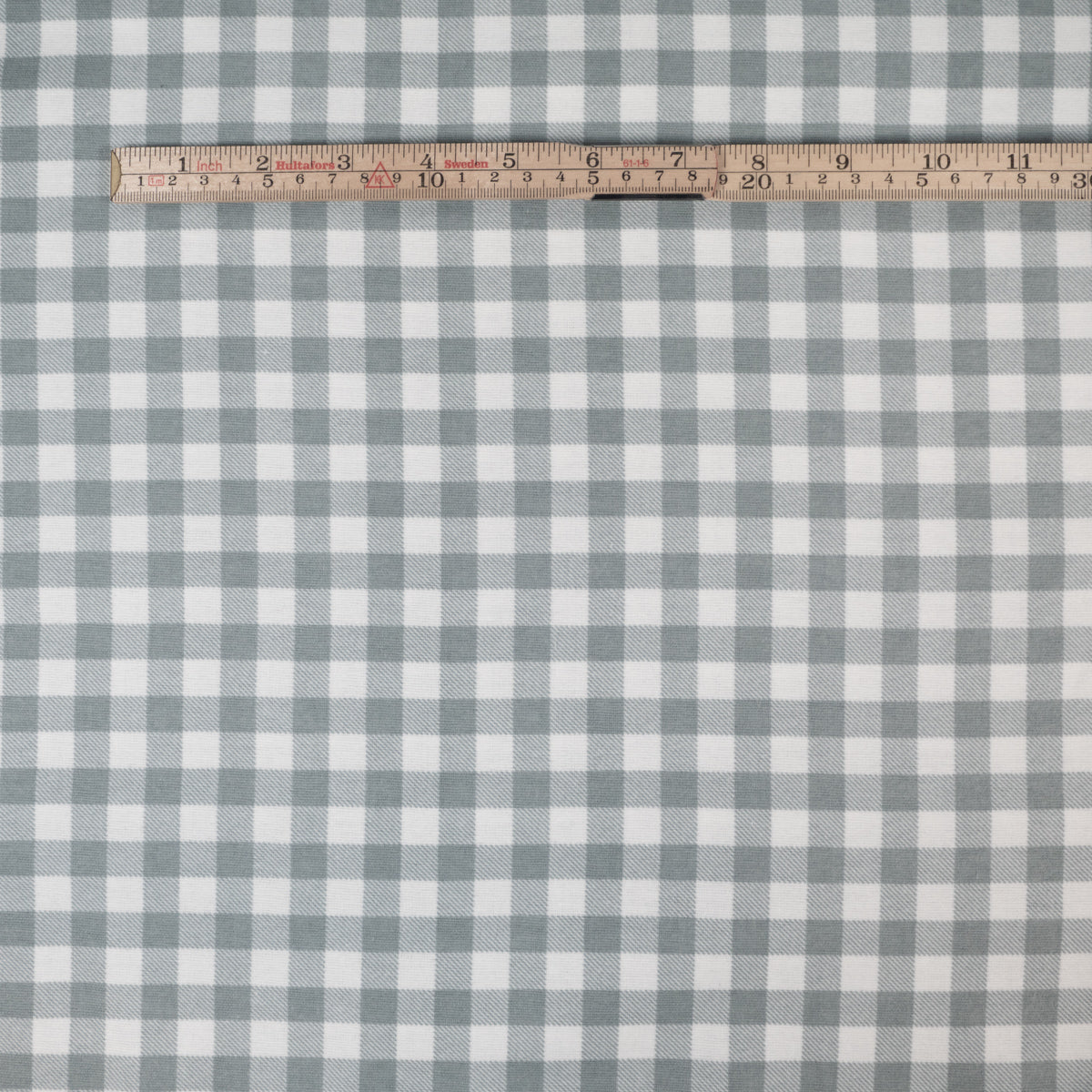 ikat-e-tissus-flanelle-vichy-blanc-vert-sauge-tissu-carreaux image 8