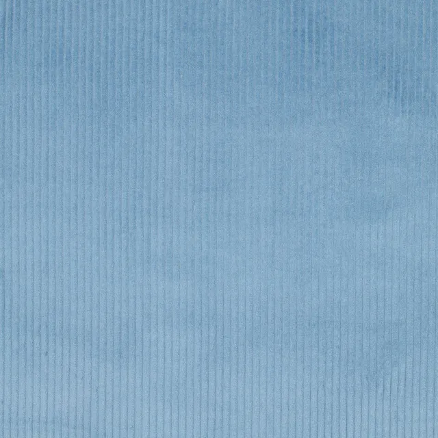 ikat-e-tissus-velours-grosses-c-tes-4w-tissu-bleu-ciel-uni image 1