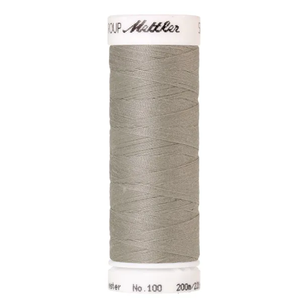mettler-seralon-412-fil-coudre-gris-200m-polyester image 1