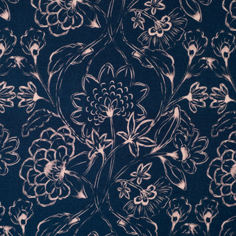 ikat-e-jaipur-ink-tissu-viscose-encre-fleurie image 3
