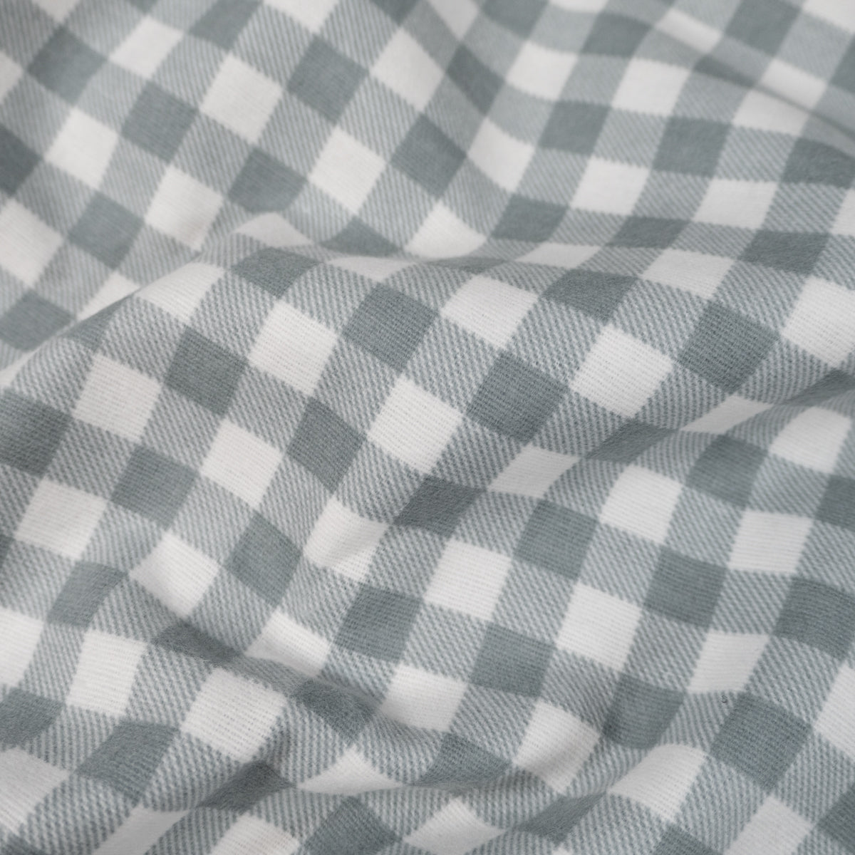 ikat-e-tissus-flanelle-vichy-blanc-vert-sauge-tissu-carreaux image 5