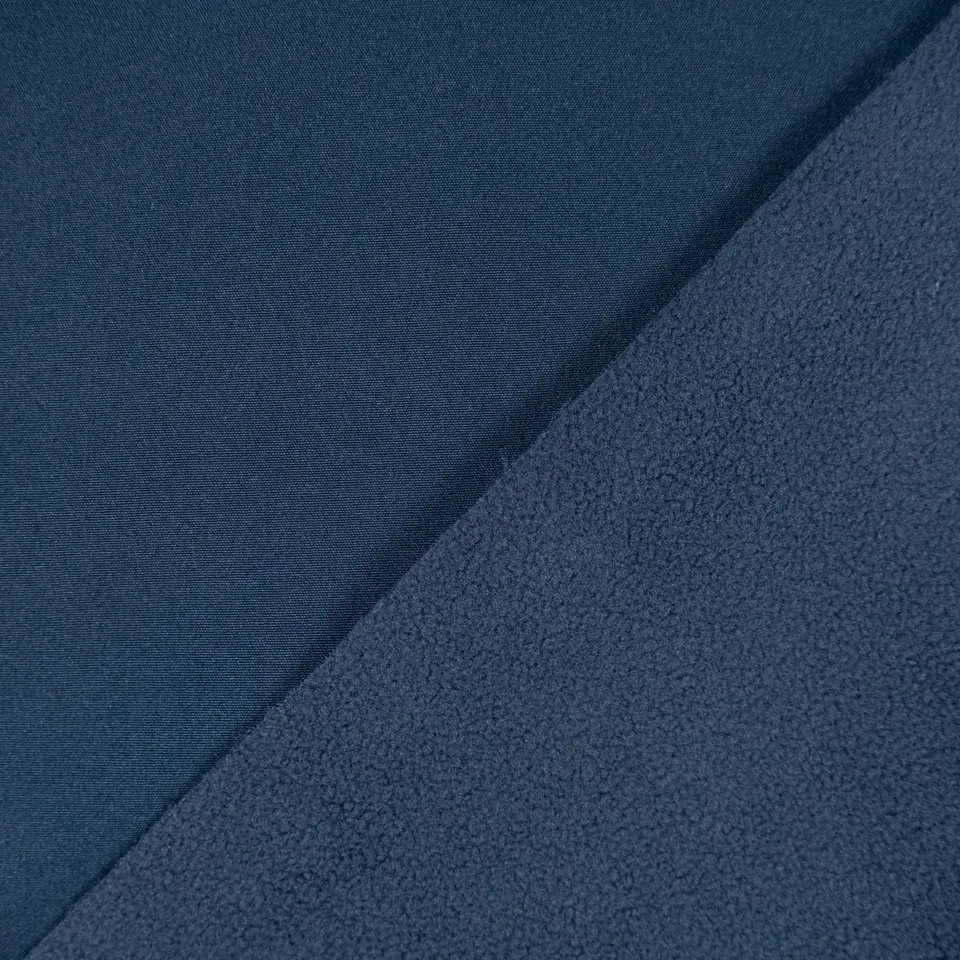 ikat-e-tissus-softshell-double-face-bleu-marine image 1