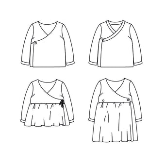 ikat-e-dublin-gilet-et-robe-b-b-patron-pdf-1-mois-4-ans image 2