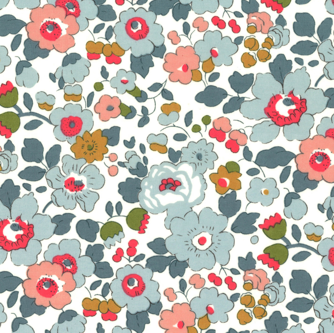 ikat-e-tissus-liberty-betsy-porcelaine-coton-tana-lawn image 1