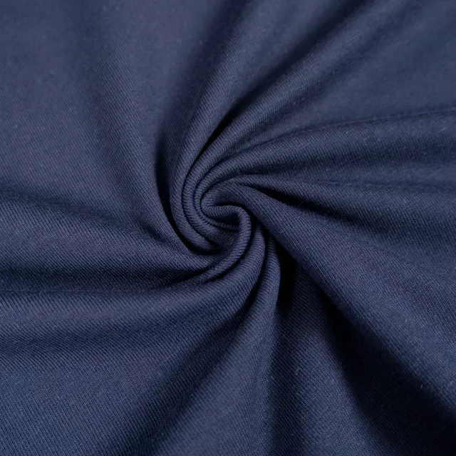 ikat-e-jersey-stretch-295-tissu-bleu-marine-coton image 1